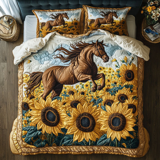 Sunlit Stallion CP1009063CL Duvet Cover Set