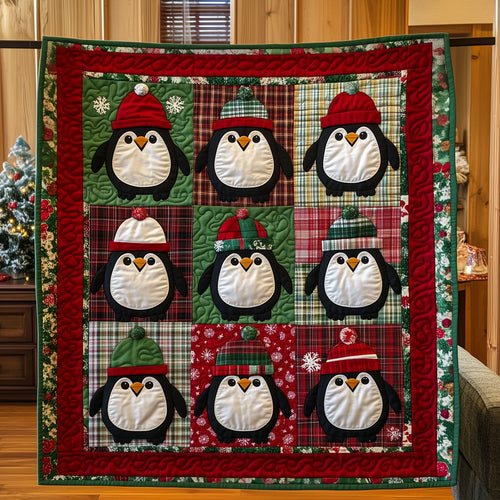 Penguin Christmas LT1009013CL Quilt