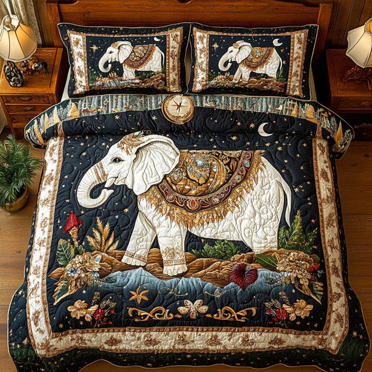 Elephant In Magic Night WY2901039CL Duvet Cover Set
