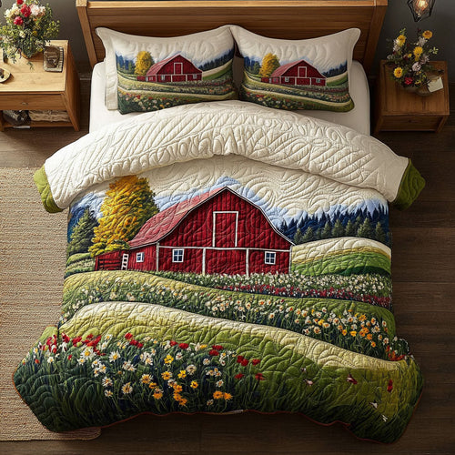 Golden Hillside Dreams WX0507018CL Duvet Cover Set