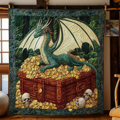 Dragon Guards The Treasure WY0801020CL Quilt