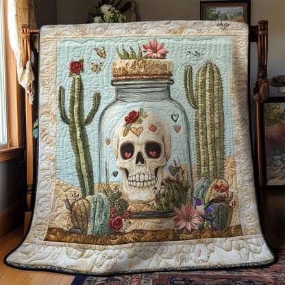 Cactus Skull Jar WN2711029CL Quilt