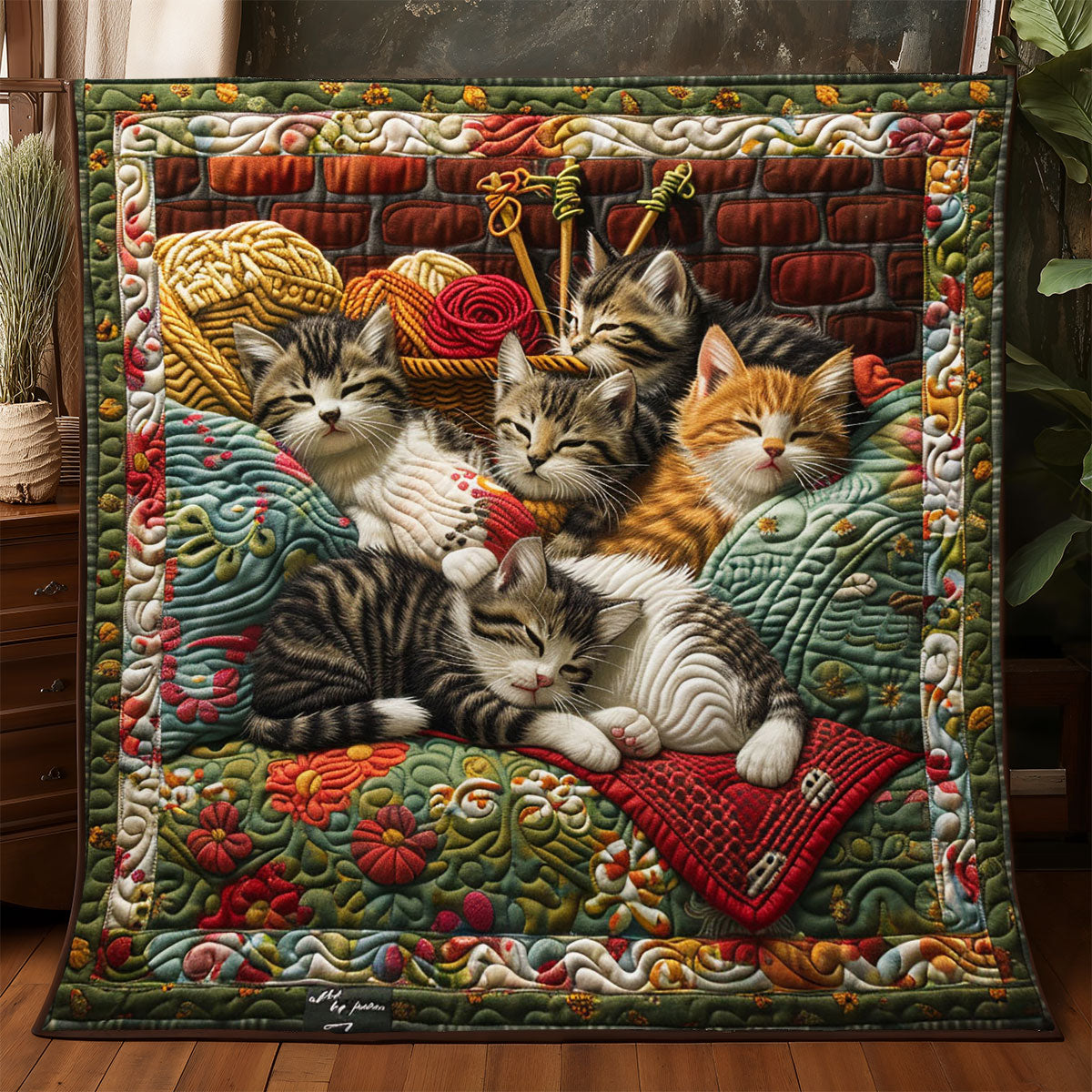 Whiskered Dreams WJ2104048CL Quilt