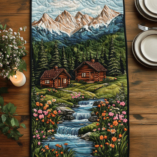 Forest Grace CW2105346CL Quilted Table Runner