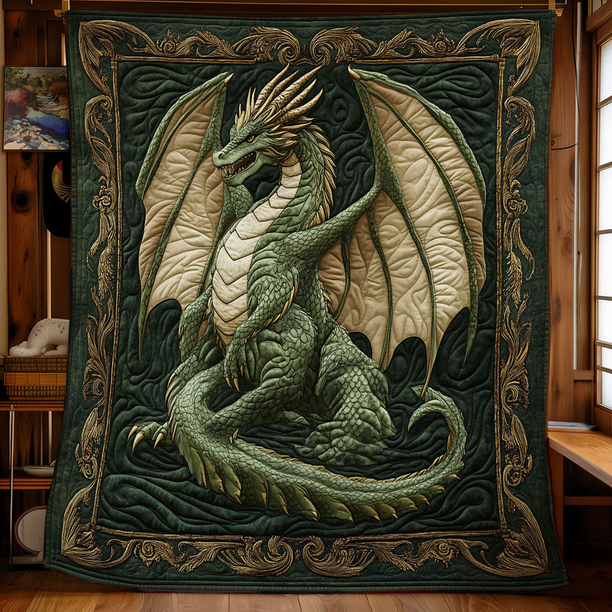 Arctic Dragon Veil WX0307004CL Quilt