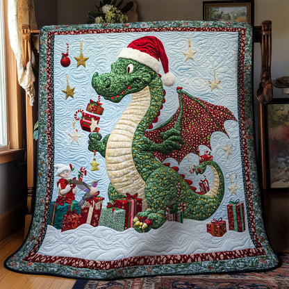 Holiday Dragon Delight WN0712045CL Quilt