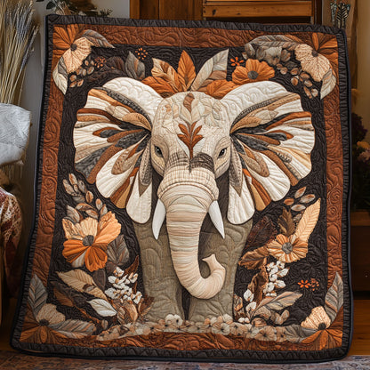 Brown Elephant WX0805005CL Quilt