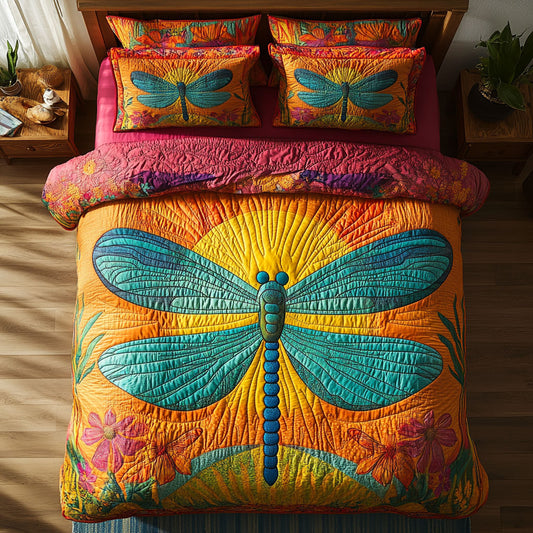Sunshine Dragonfly WY1408031CL Duvet Cover Set