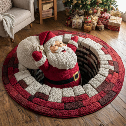 Chimney Cheer CP1811008CL Quilted Round Mat