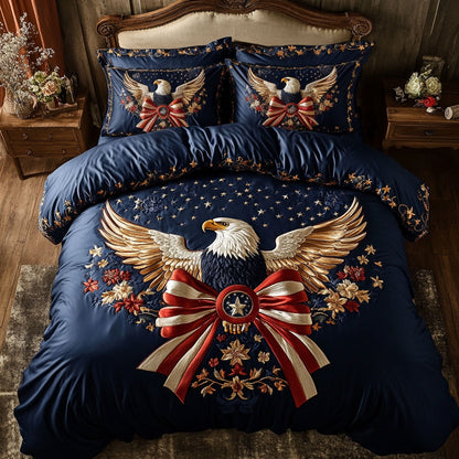 Bald Eagle Homeland WN1206022CL Duvet Cover Set