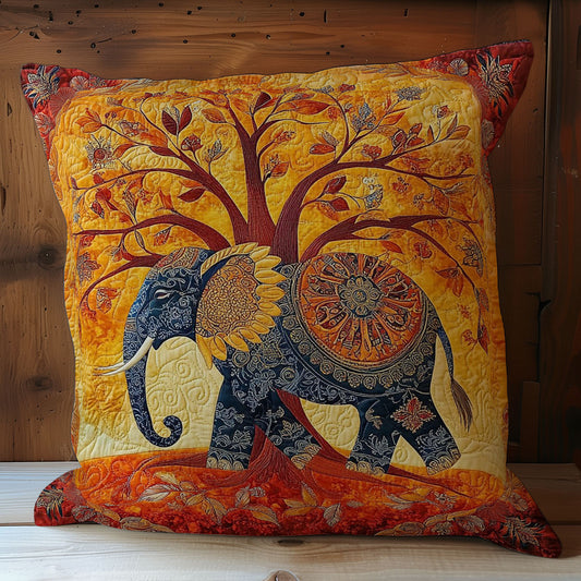 Mystic Elephant AndTree WY1102119CL Quilt Pillow Case