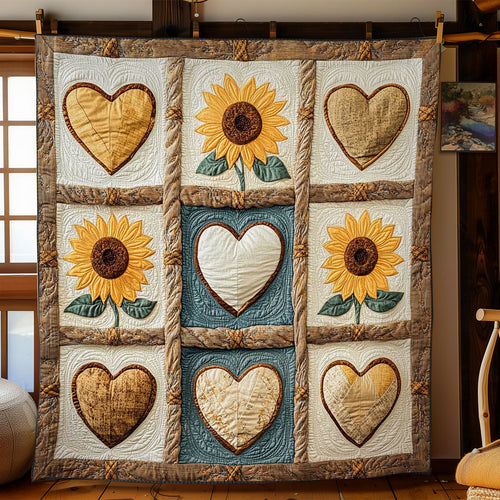 Sunflower Bliss WN0303063CL Quilt