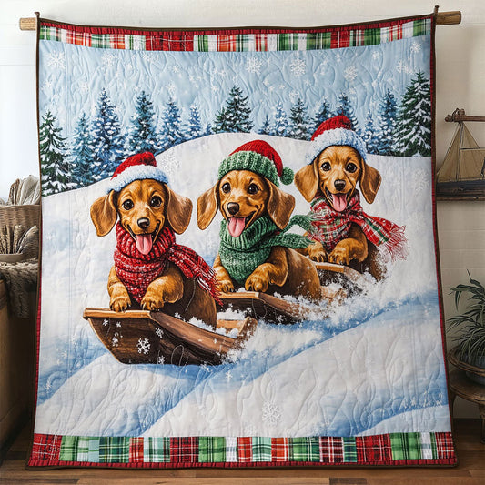 Warm Hug Dachshund WN1211126CL Quilt