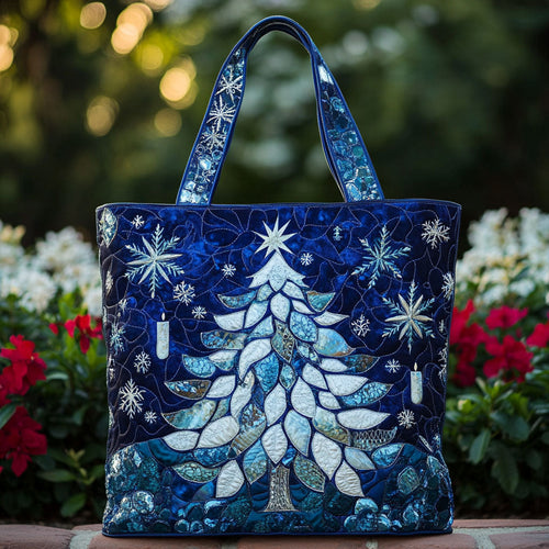 Christmas Sparkle CW1211046CL Quilted Tote Bag