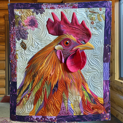 Rooster Portrait CP1905027CL Quilt