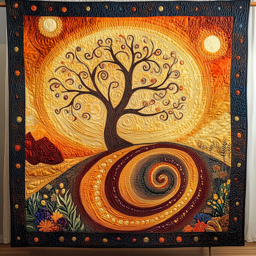 Eclipse Spiral WY2807061CL Quilt