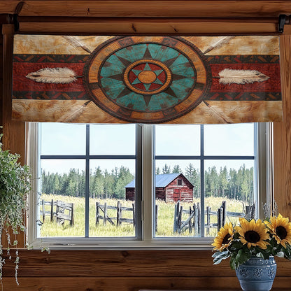 Native Night Glow WN1407091CL Quilted Valance