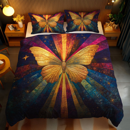 Golden Butterfly WN3012066CL Duvet Cover Set