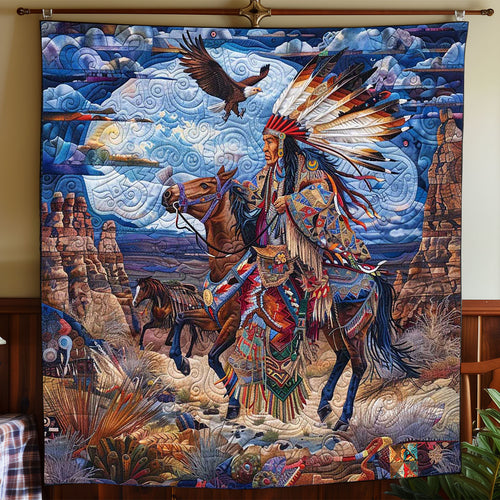 Native American Chief WP0212030CL Quilt