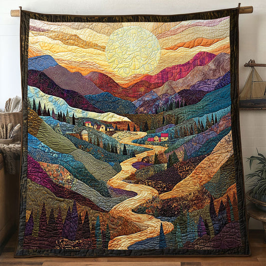 Softglow Mountain Ranges WN0501068CL Quilt