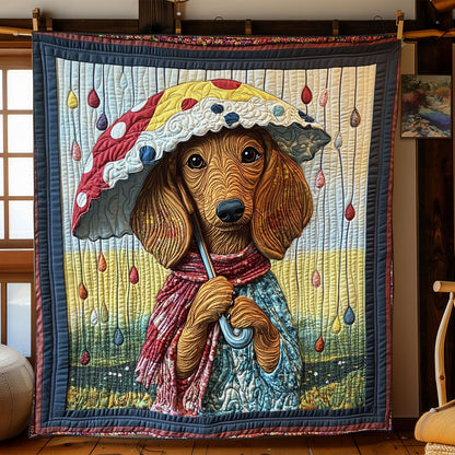 Whimsical Rain CP0906027CL Quilt