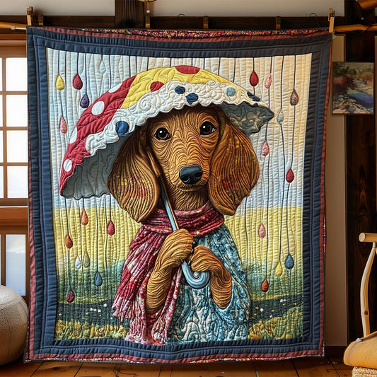 Whimsical Rain CP0906027CL Quilt