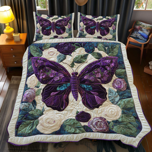 Floral Butterfly WX2712075CL Duvet Cover Set