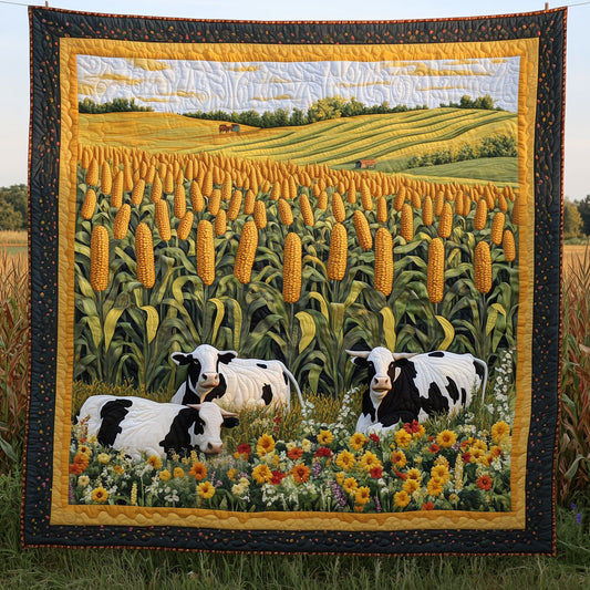 Cows In Corn Field LT1909011CL Quilt