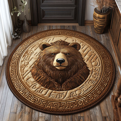 King Of Lodge CP3107044CL Quilted Round Mat