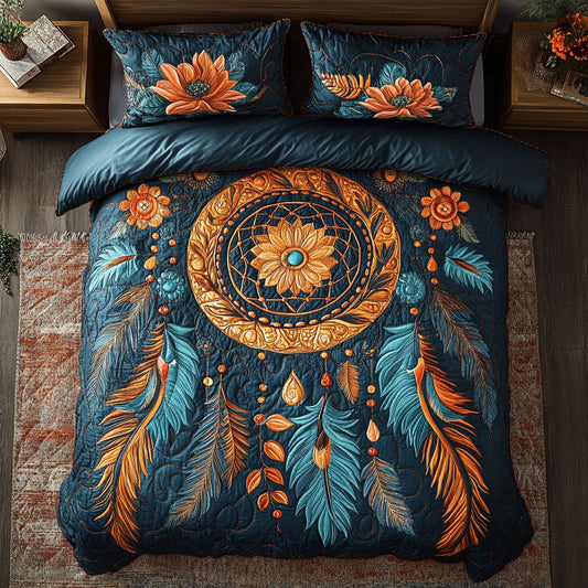 Mystic Floral Dreamcatcher CW1707036CL Duvet Cover Set