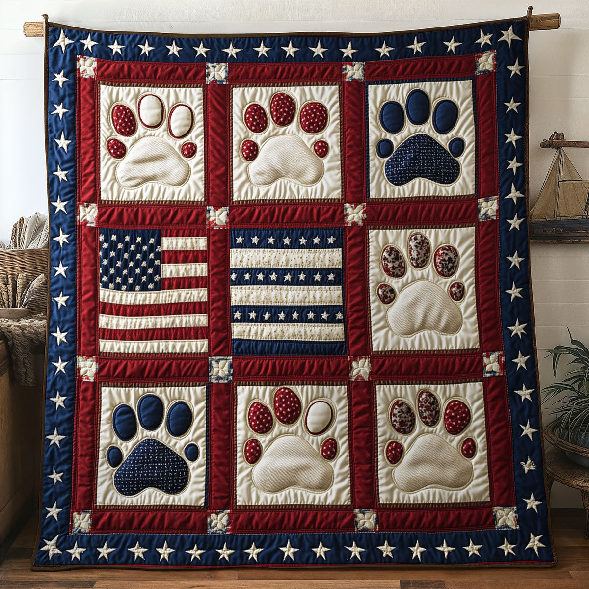 Classic Paw WN1707007CL Quilt