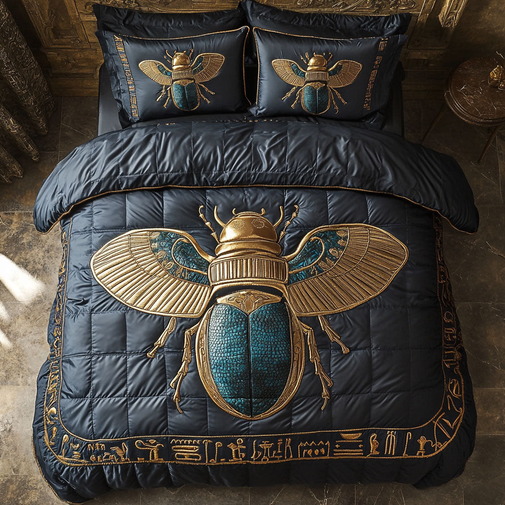Pharaoh  Scarab WY1807038CL Duvet Cover Set