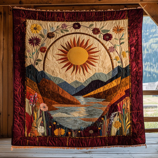 Mountain Bloom WN2508085CL Quilt