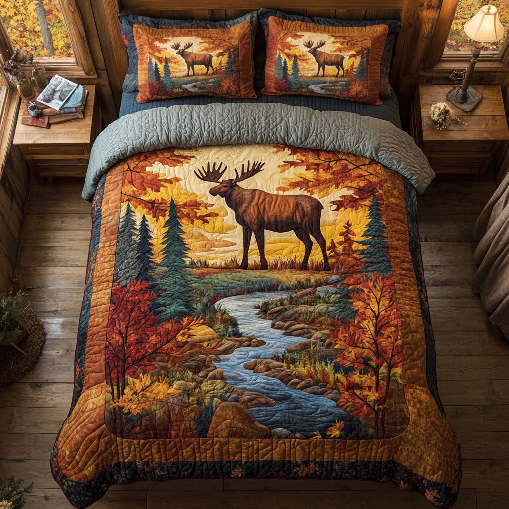 Spirit Of The Autumn Woods WX0307078CL Duvet Cover Set