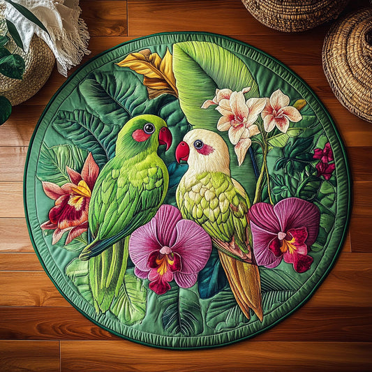 Eden Pair WY1408036CL Quilted Round Mat