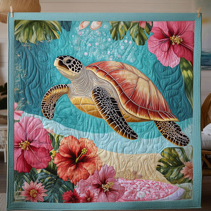 Tropical Sea Turtle LT2911005CL Quilt