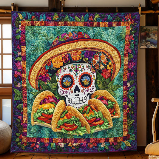 Fiesta Skull WN1712017CL Quilt