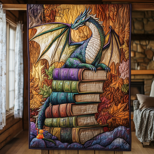 Dragon And Book YR1812013CL Quilt