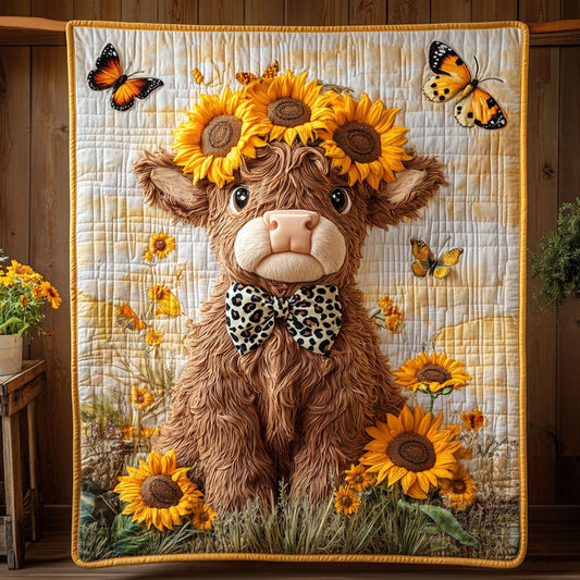 Sunny Moo Bloom CP0707018CL Quilt