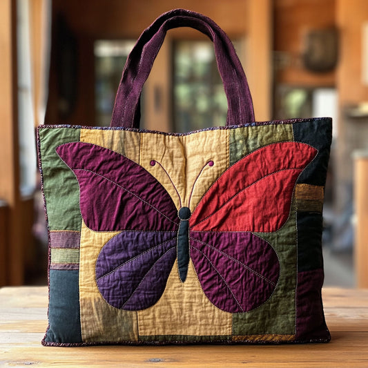 Patch Butterfly CP2509006CL Quilted Tote Bag