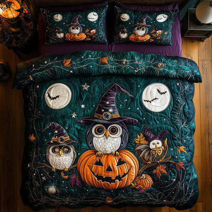 Owl In The Moonlight WN0708073CL Duvet Cover Set