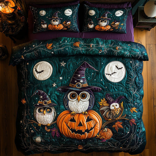 Owl In The Moonlight WN0708073CL Duvet Cover Set