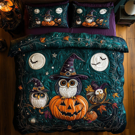 Owl In The Moonlight WN0708073CL Duvet Cover Set