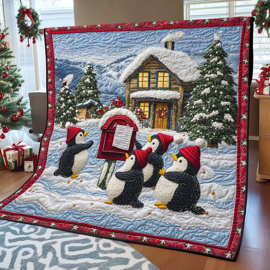 Holiday Penguin CW1511031CL Quilt
