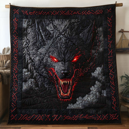 Wolf Of Fire Eyes WN1904066CL Quilt