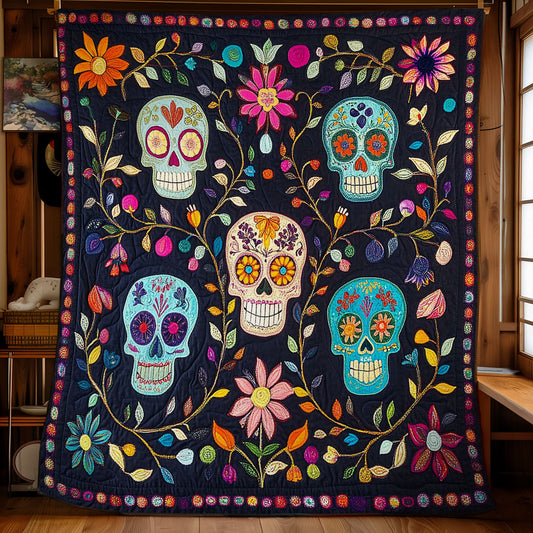 Skull Garden WY0703030CL Quilt