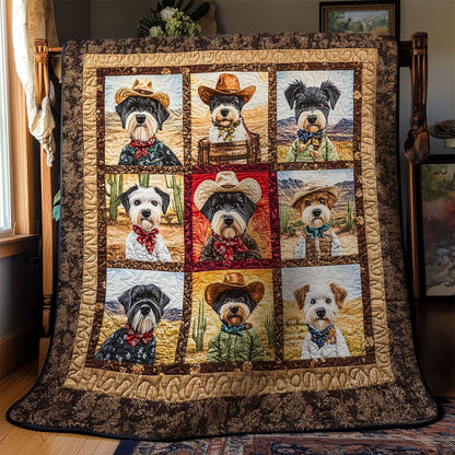 Cactus Schnauzer WN0901011CL Quilt