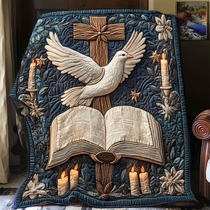 Dove And Bible WU0901001CL Quilt