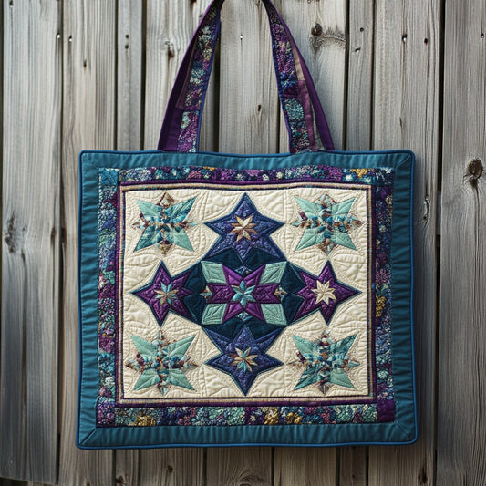 Star Block XR2611006CL Quilted Tote Bag