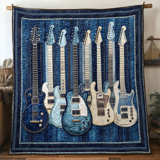Guitar Bloom WN0407102CL Quilt
